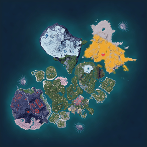Day map of Suzaku Habitat