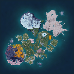 Day map of Wixen Habitat