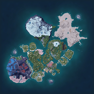 Night map of Blazehowl Habitat