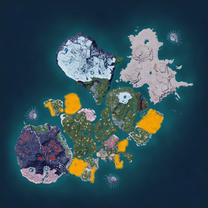 Day map of Teafant Habitat