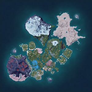 Night map of Relaxaurus Habitat
