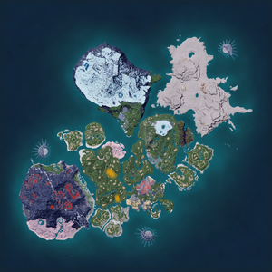 Day map of Surfent Habitat