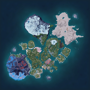 Night map of Incineram Habitat