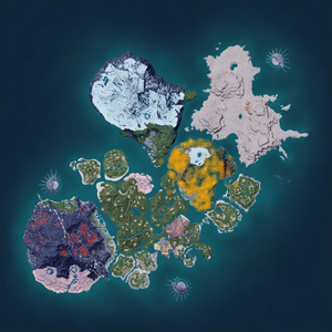 Day map of Beegarde Habitat