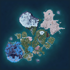 Night map of Vanwyrm Habitat