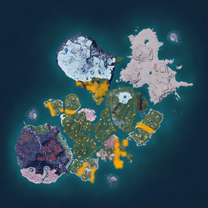 Day map of Pengullet Habitat