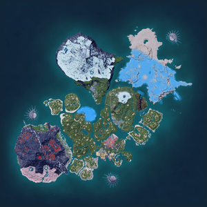 Night map of Tocotoco Habitat
