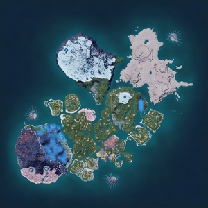 Night map of Kelpsea Ignis Habitat