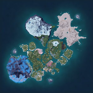 Night map of Pyrin Noct Habitat