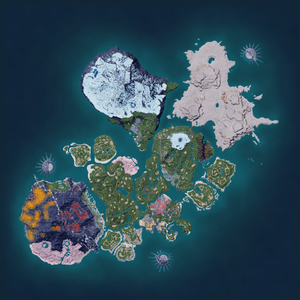 Day map of Blazehowl Habitat