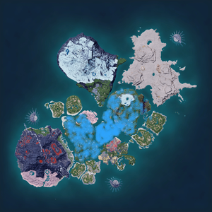 Night map of Loupmoon Habitat