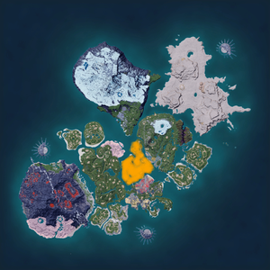 Day map of Robinquill Habitat