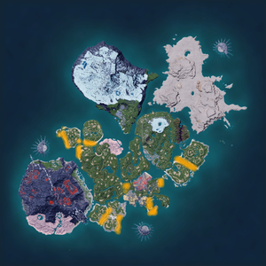 Day map of Celaray Habitat